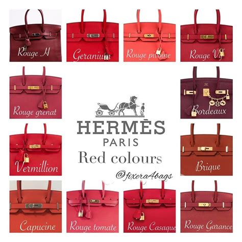 hermes purses and handbags|hermes handbags color chart.